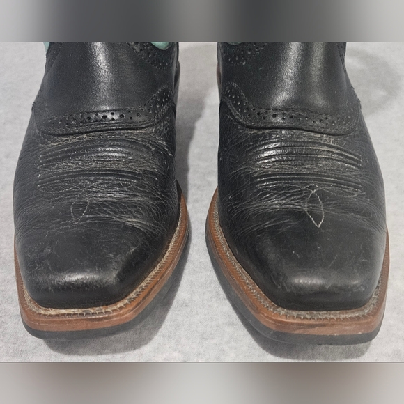 MENS ARIAT BOOTS SIZE 9D Style #34834 Buckaroo - Picture 7 of 10